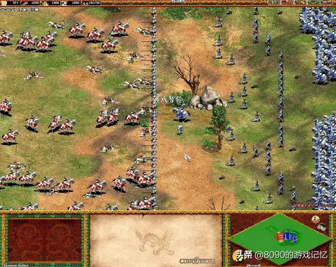 80、90后RTS游戏的启蒙游戏：《帝国时代2：征服者》